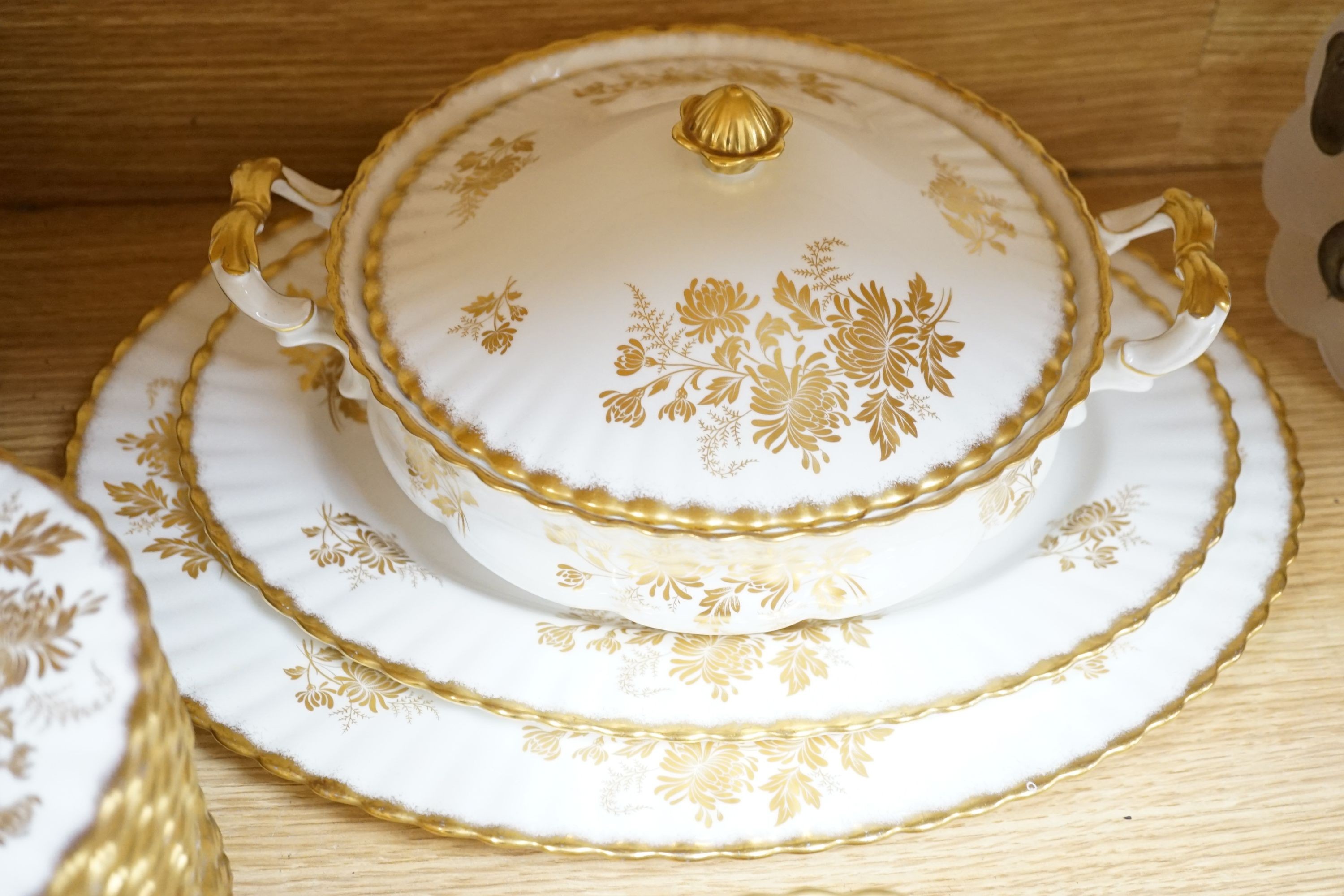 A Royal Albert ‘Golden Glory’ dinner service